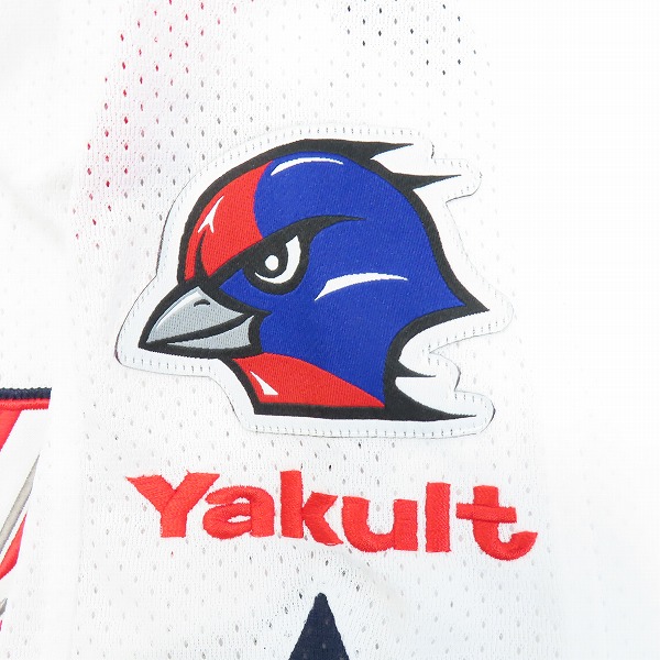 実際に弊社で買取させて頂いた【未使用】ZETT×BEAMS/ゼット×ビームス 東京ヤクルトスワローズ レプリカユニフォーム YSRP3W/フリー(XL)の画像 6枚目