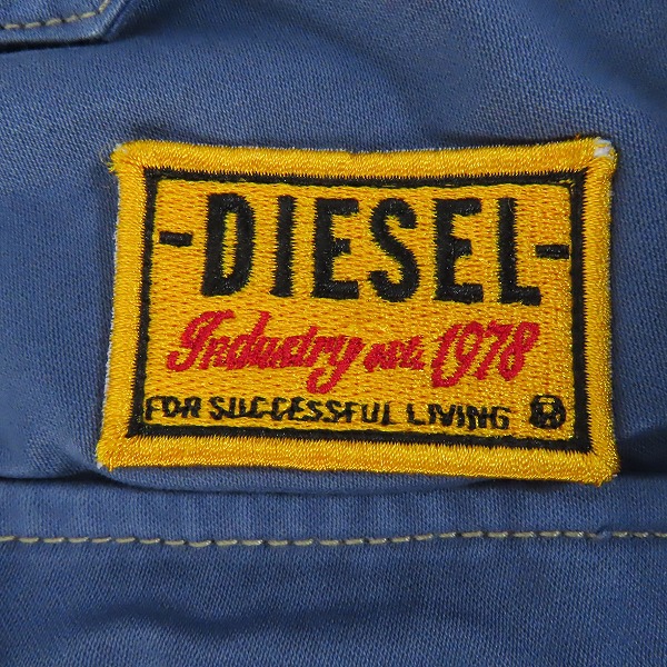 実際に弊社で買取させて頂いたDIESEL/ディーゼル W-MANFRED ワッペン付きブルゾン A06119 0DGAK/Sの画像 8枚目