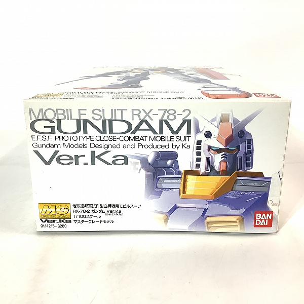 実際に弊社で買取させて頂いた【未組立】BANDAI/バンダイ MG 1/100 機動戦士ガンダム RX-78-2 ガンダム Ver.Ka/ガンプラの画像 4枚目