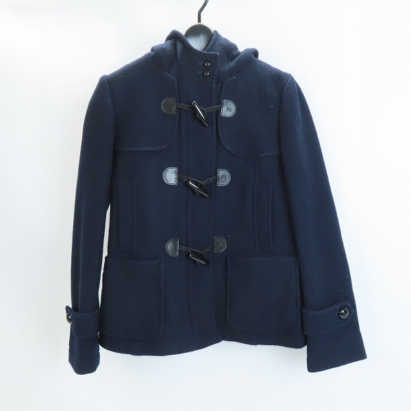 実際に弊社で買取させて頂いた【JPタグ】BURBERRY LONDON BLUE LABEL/バーバリーロンドンブルーレーベル ウールダッフルコート E1F50-699-29 36