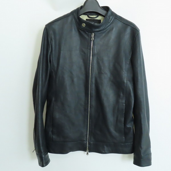 実際に弊社で買取させて頂いたnano universe/ナノユニバース シングルライダースジャケット NUC92LOW001SH/S