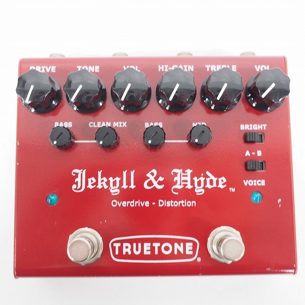 実際に弊社で買取させて頂いたTRUE TONE/トゥルートーン V3 Jekyll & Hyde オーバードライブ + ディストーション エフェクター【動作確認済】の画像 1枚目