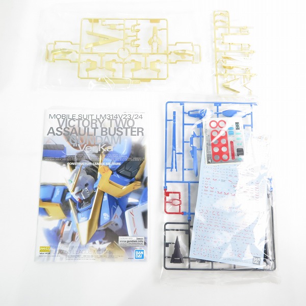 実際に弊社で買取させて頂いた【未組立】BANDAI/バンダイスピリッツ MG 1/100 機動戦士Vガンダム V2アサルトバスターガンダム Ver.Ka/ガンプラの画像 1枚目
