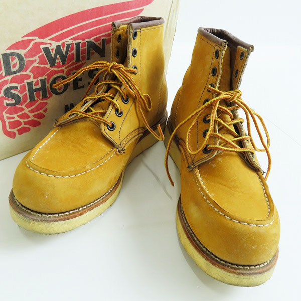 実際に弊社で買取させて頂いたRED WING/レッドウィング 羽タグ スエード アイリッシュセッターブーツ 2878/6.5D