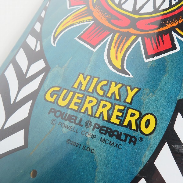 実際に弊社で買取させて頂いた【未開封】POWELL PERALTA/パウエル ペラルタ NICKY GUERRERO NICKY GUERRERO MASK/ニッキー ゲレロ マスク スケボー/デッキ の画像 4枚目