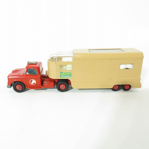 実際に弊社で買取させて頂いたMATCHBOX/マルチボックス K-18 KING SIZE ARTICULATED HORSE VAN/アーティキューレート ホースバン ミニカーの画像 2枚目