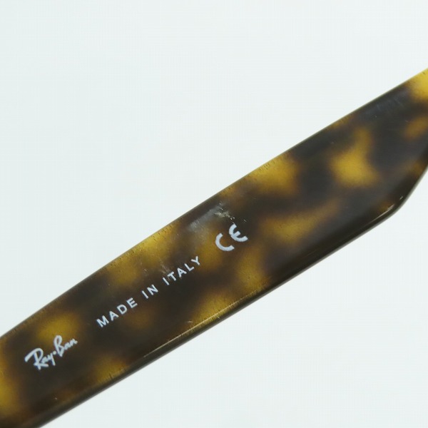 実際に弊社で買取させて頂いたRay-Ban/レイバン NEW WAYFARER/ ニューウェイファーラー メガネフレーム アイウェア 眼鏡 RB2132 721の画像 8枚目