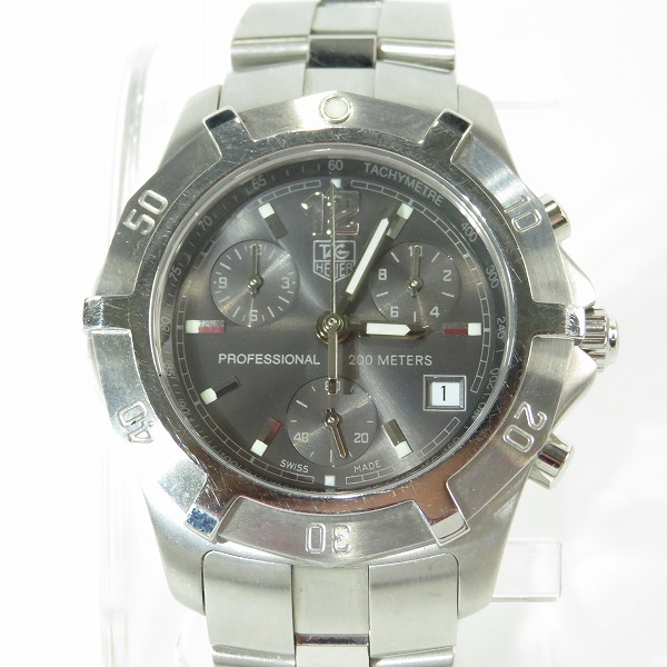 実際に弊社で買取させて頂いたTAG Heuer/タグホイヤー エクスクルーシブ 川口能活モデル CN111B.BA0337【動作未確認】の画像 0枚目