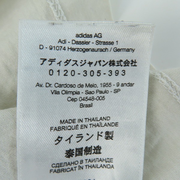 実際に弊社で買取させて頂いたY-3/ワイスリー ヨウジヤマモト×アディダス 20SS GFX SS TEE 半袖Tシャツ GK4389/Mの画像 4枚目