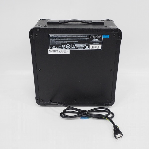 実際に弊社で買取させて頂いたMarshall/マーシャル MG10G/GOLD ギターアンプ コンボアンプ【動作確認済み】の画像 4枚目