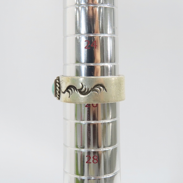 実際に弊社で買取させて頂いたARIZONA FREEDOM/アリゾナフリーダム ターコイズ リング 25.5-26.5号の画像 8枚目