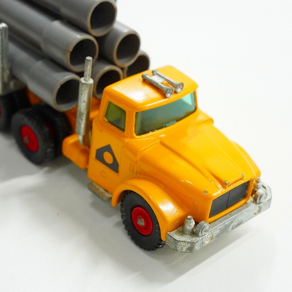 実際に弊社で買取させて頂いたMATCHBOX/マッチボックス K-10 KING SIZE PIPE TRUCK/パイプトラック ミニカーの画像 4枚目