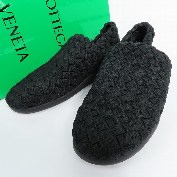 実際に弊社で買取させて頂いたBOTTEGA VENETA/ボッテガヴェネタ イントレチャート スリッポン プラット 667227 V0GV0 1000 40