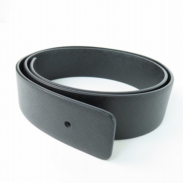 実際に弊社で買取させて頂いたPRADA/プラダ SAFFIANO/サフィアーノ レザー ベルト 03749 2CA004 32/80