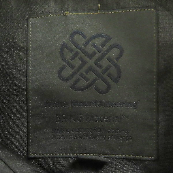 実際に弊社で買取させて頂いたWHITE MOUNTAINEERING/ホワイトマウンテ二アリング コーチジャケット WM2271216/2の画像 2枚目