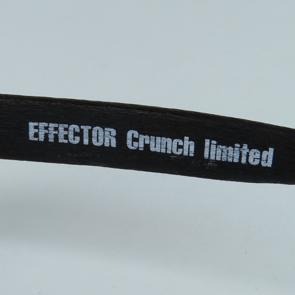 実際に弊社で買取させて頂いたEFFECTOR/エフェクター Crunch limited/クランチ ウッド/木目調 眼鏡/メガネフレームの画像 6枚目