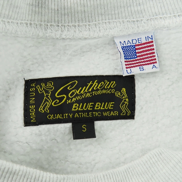 実際に弊社で買取させて頂いたBLUE BLUE/ブルーブルー プリント スウェット USC-9951-HR1 /Sの画像 2枚目