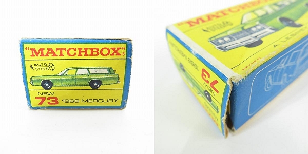 実際に弊社で買取させて頂いたMATCHBOX/マッチボックス No.73 1968 MERCURY/マーキュリー ミニカーの画像 9枚目