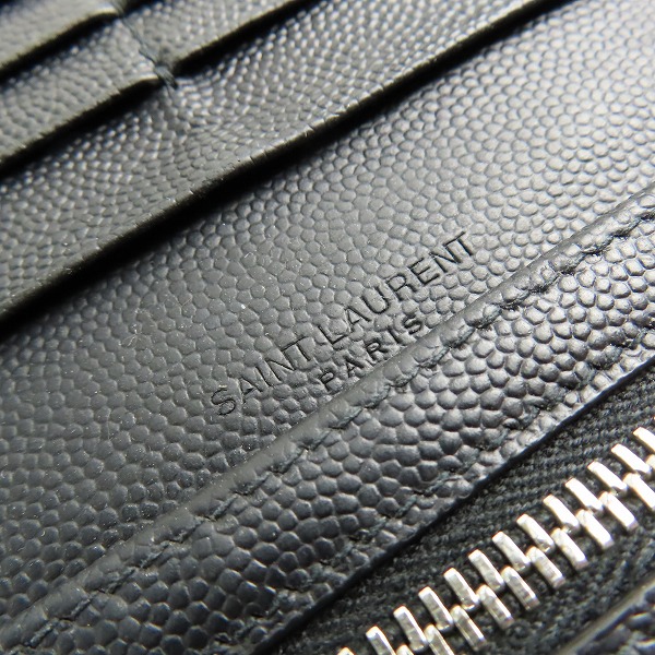 実際に弊社で買取させて頂いたSAINT LAURENT PARIS/サンローランパリ 二つ折り 長財布 556297の画像 5枚目