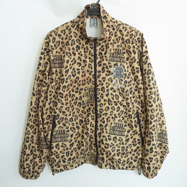 実際に弊社で買取させて頂いたWACKO MARIA×BLACK EYE PATCH/ワコマリア×ブラックアイパッチ LEOPARD TRACK JACKET/M