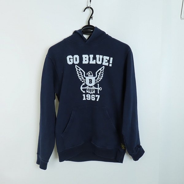 実際に弊社で買取させて頂いたBLUE BLUE/ブルーブルー プリント プルオーバー パーカー USC-9952-HR2 /S