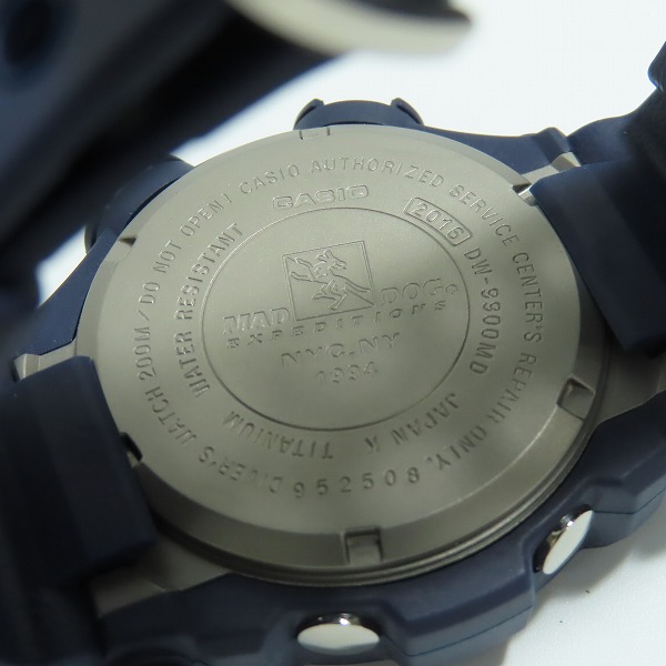 実際に弊社で買取させて頂いたG-SHOCK/Gショック FROGMAN/フロッグマン MAD DOG EXPEDITIONS ウォッチ/腕時計 DW-9900MD-2Tの画像 3枚目
