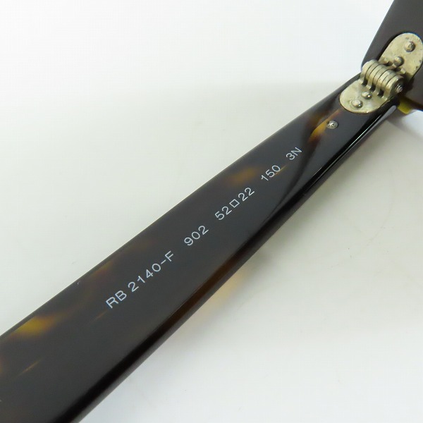 実際に弊社で買取させて頂いたRay-Ban/レイバン WAYFARER/ウェイファーラー RB2140-F 902の画像 7枚目