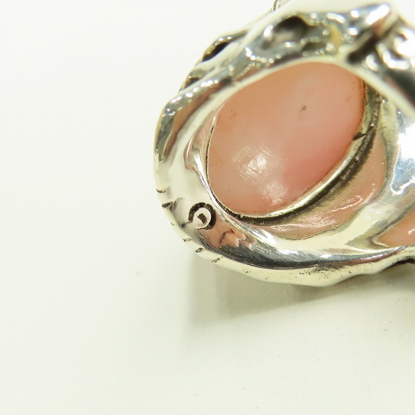 実際に弊社で買取させて頂いたALEX STREETER/アレックスストリーター エンジェルハートリング チェリーブロッサム 桜/15号の画像 6枚目