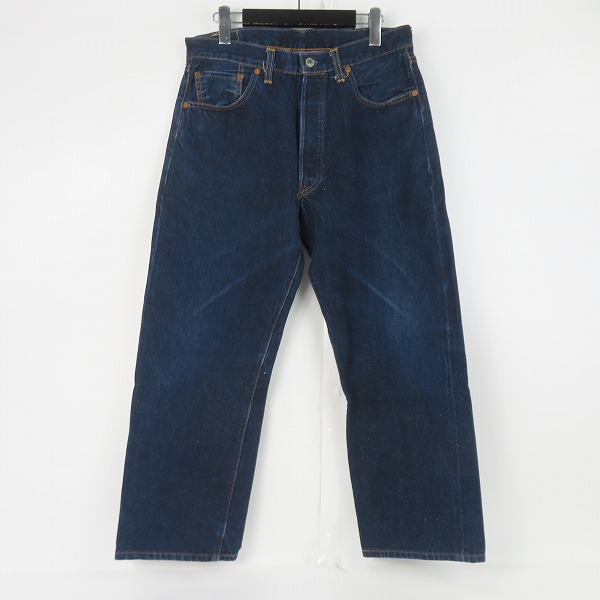 実際に弊社で買取させて頂いたLEVI'S/リーバイス 501XX 復刻 バレンシア工場製 ビッグE ボタン裏555 デニムパンツ/W34 L36