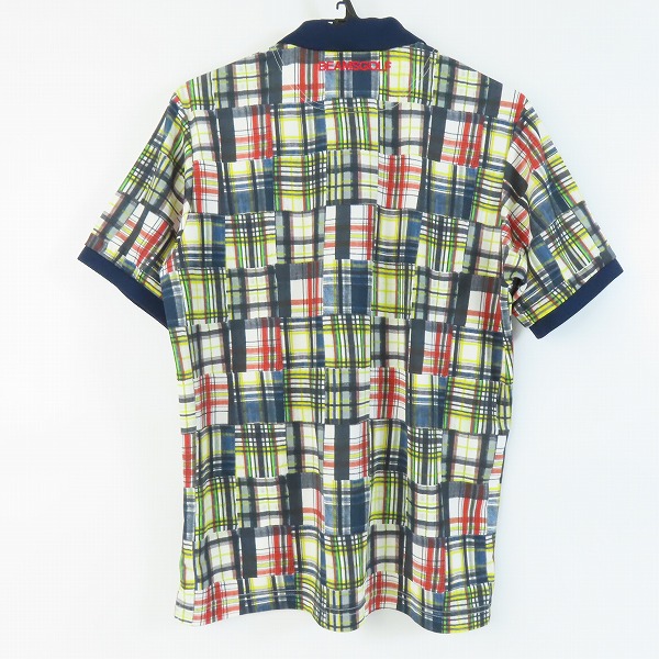 実際に弊社で買取させて頂いたBEAMS GOLF/ビームスゴルフ ポロシャツ Lの画像 1枚目