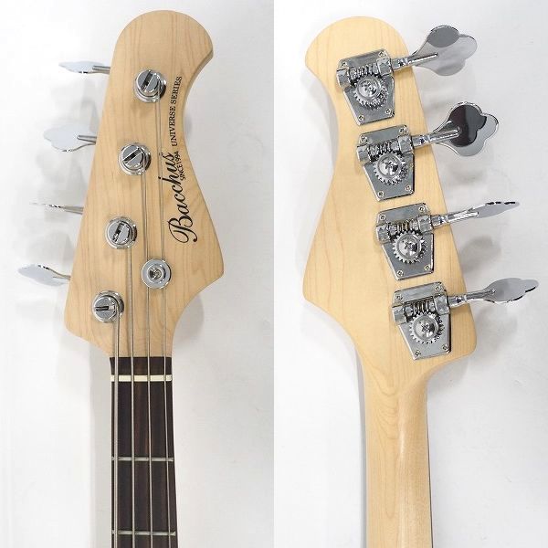 実際に弊社で買取させて頂いた★【難有り】Bacchus/バッカス UNIVERSE SERIES ジャズベースType 4弦エレキベースの画像 2枚目