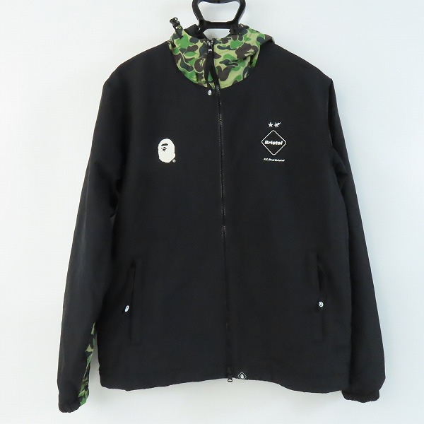 実際に弊社で買取させて頂いたA BATHING APE×F.C.R.B./アベイシングエイプ×エフシーレアルブリストル カモフラ ジャケット FCRB-190104/M