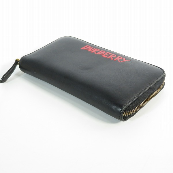 実際に弊社で買取させて頂いたBURBERRY/バーバリー グラフィティ プリント ロングウォレット/長財布の画像 2枚目