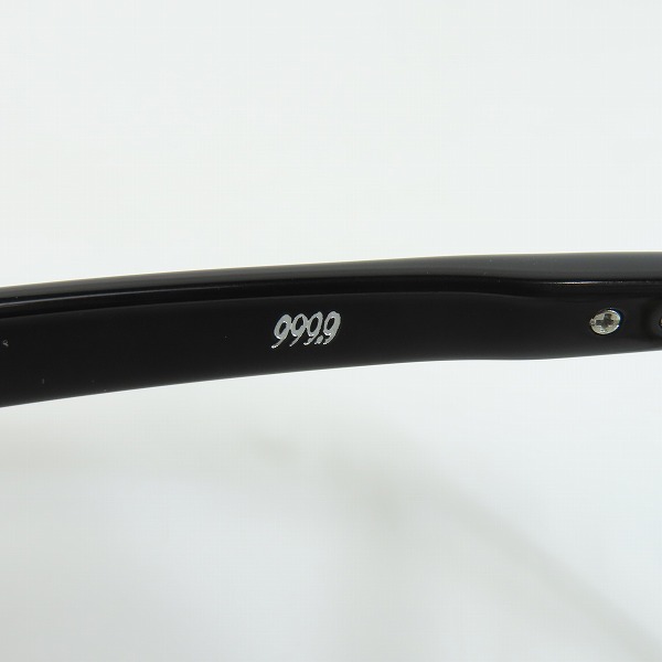 実際に弊社で買取させて頂いた999.9/フォーナインズ 眼鏡/メガネフレーム/アイウェア NPM-105 2801の画像 7枚目