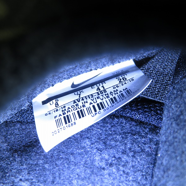 実際に弊社で買取させて頂いたNIKE×CARHARTT WIP/ナイキ×カーハート AIR FORCE 1 UTILITY/エアフォース AV4112-300/26の画像 5枚目