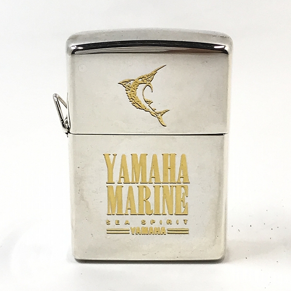 実際に弊社で買取させて頂いたZIPPO/ジッポー YAMAHA MARINE フィッシュモチーフ/98年製