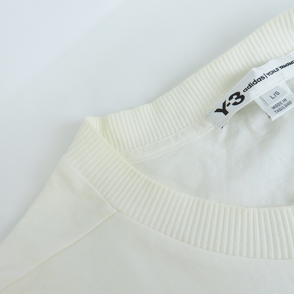 実際に弊社で買取させて頂いたY-3/ワイスリー U ARTW STP TEE/アートワーク ストライプ Tシャツ DP0481/Lの画像 6枚目