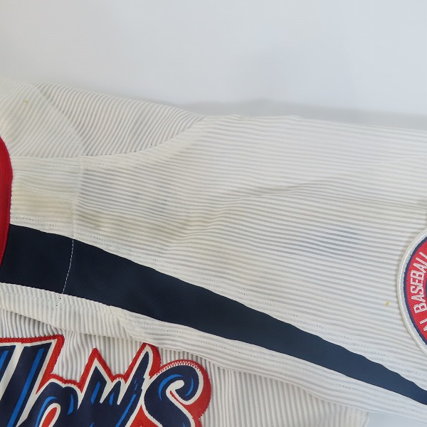 実際に弊社で買取させて頂いたデサント×ビームス 東京ヤクルトスワローズ ホーム レプリカユニフォーム ＃19 石川雅規 DYS-0601/Fの画像 6枚目