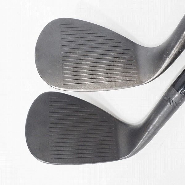 実際に弊社で買取させて頂いたTitleist/タイトリスト VOKEY DESIGN/ボーケイデザイン SM8 ウェッジ 52°/12F,58°/12D ジェットブラック 2本セットの画像 3枚目
