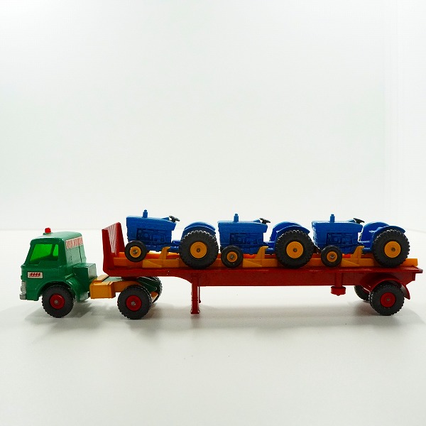 実際に弊社で買取させて頂いたMATCHBOX/マッチボックス K-20 KING SIZE TRACTOR TRANSPORTER/トラクタートランスポーター ミニカーの画像 2枚目
