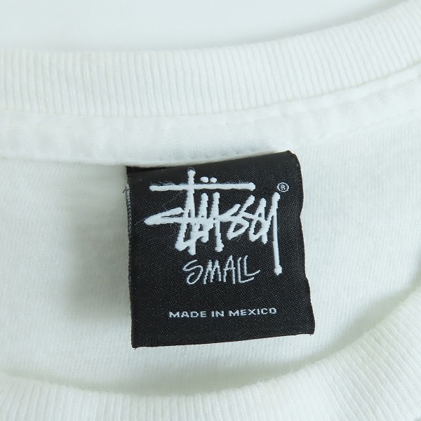 実際に弊社で買取させて頂いたSTUSSY/ステューシー ラスタプリント バックプリント Tシャツ/Sの画像 2枚目