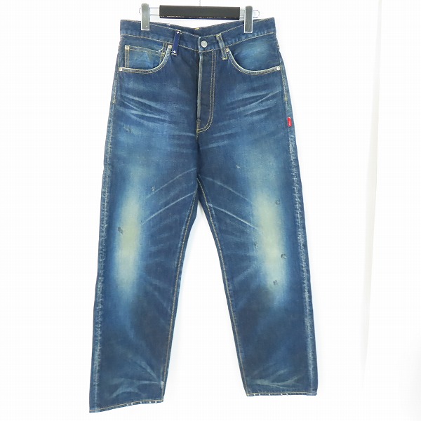 実際に弊社で買取させて頂いたWTAPS/ダブルタップス デニム パンツ ヴィンテージ加工 インディゴ 092LTDT-PTM02/S
