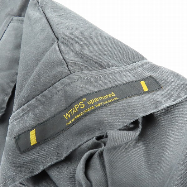 実際に弊社で買取させて頂いた【未使用】WTAPS/ダブルタップス 20SS JUNGLE STOCK 01 TOUSERS/ジャングルストック トラウザーズパンツ 201WVDT-PTM03/Black/1の画像 5枚目