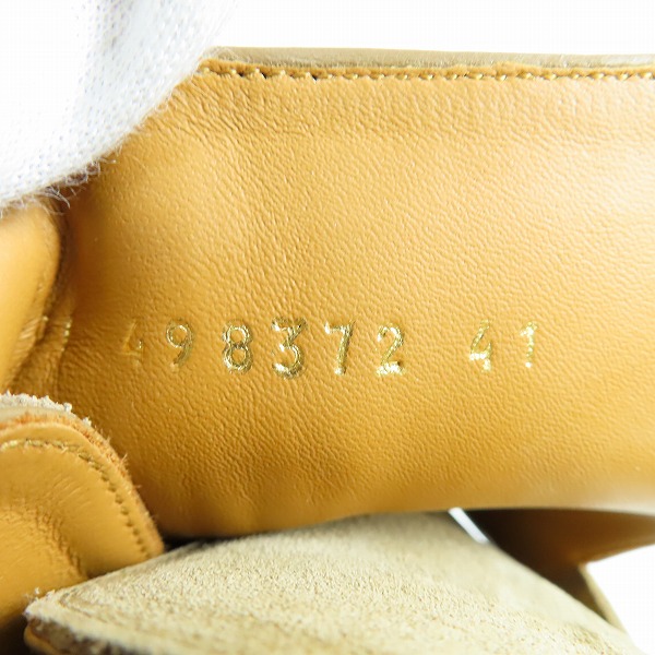 実際に弊社で買取させて頂いたSAINT LAURENT PARIS/サンローランパリ ワイアット ジョッパーブーツ スウェード 498372/41の画像 5枚目