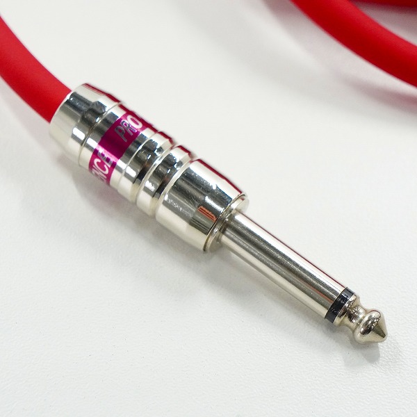 実際に弊社で買取させて頂いたProvidence/プロヴィデンス LE501 3.0m S/S RED 楽器用 シールド ギターシールド ベースシールドの画像 2枚目