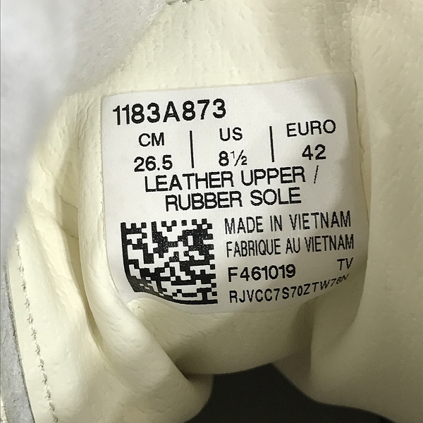 実際に弊社で買取させて頂いたOnitsuka Tiger/オニツカタイガー ハイカットスニーカー 1183A873 /26.5の画像 5枚目