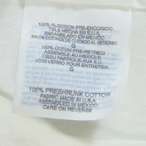 実際に弊社で買取させて頂いたJimmy Page & Robert Plant "Zoso World Tour/ジミー・ペイジ&ロバート・プラント ツアーTシャツ バンドTシャツ Lの画像 3枚目