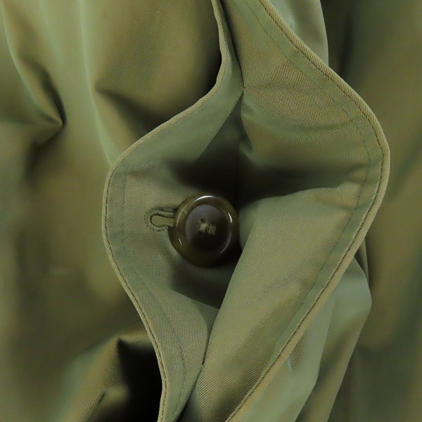 実際に弊社で買取させて頂いたBurberrys/バーバリーズ 裏地チェック柄ステンカラーコート の画像 5枚目