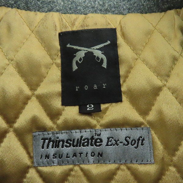 実際に弊社で買取させて頂いたRoar/ロアー 二丁拳銃/クロスガン レザー切り替え スタジャン 06FRB-10/2の画像 2枚目