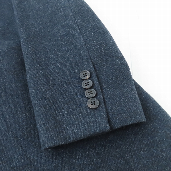 実際に弊社で買取させて頂いたPaul Smith/ポールスミス ウール カシミヤ混 3B チェスターコート PF-IS-75743/Lの画像 7枚目